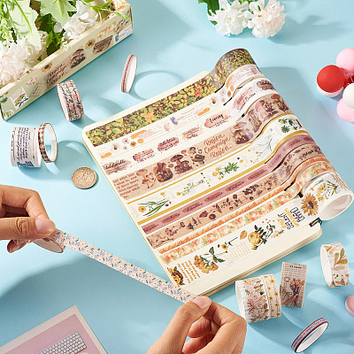20pcs 5 Styles Scrapbooking Stickers DIY-TAC0029-03B-1