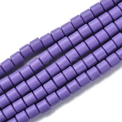 Polymer Clay Bead Strands CLAY-T001-C49-1