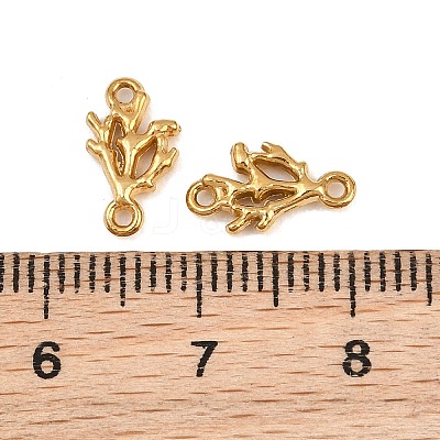 Ocean Theme 304 Stainless Steel Connector Charms SA-CBA2B73-12G-B-1