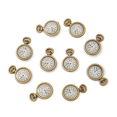 10Pcs Alloy Enamel Pendants FIND-YW0007-87AB-1