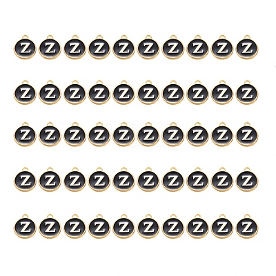 Golden Plated Alloy Charms ENAM-SZ0001-25B-Z-1