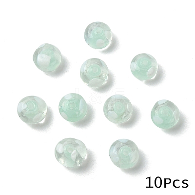 10Pcs Handmade Lampwork Beads LAMP-YW0001-96I-1