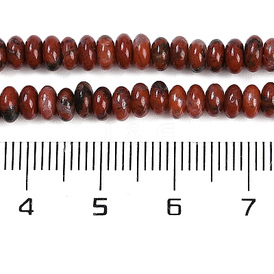 Natural Brecciated Jasper Beads Strands G-K343-C28-01-1