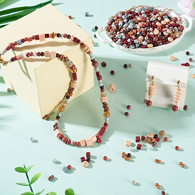 227Pcs Glass Seed Beads SEED-TA0001-58C-1
