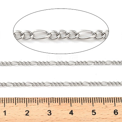 304 Stainless Steel Twisted Chains Curb Chains CHS-B009-01C-P-1