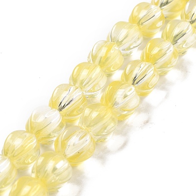 Transparent Glass Beads Strands GLAA-F114-02B-03-1
