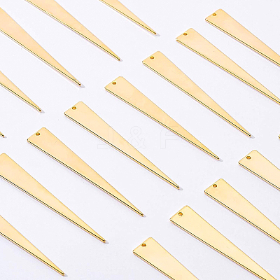 Brass Big Pendants KK-BC0006-23G-NF-1
