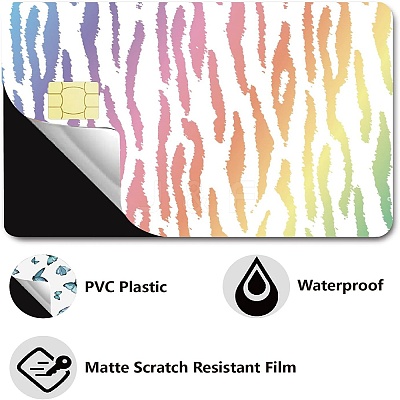 PVC Plastic Waterproof Card Stickers DIY-WH0432-211-1