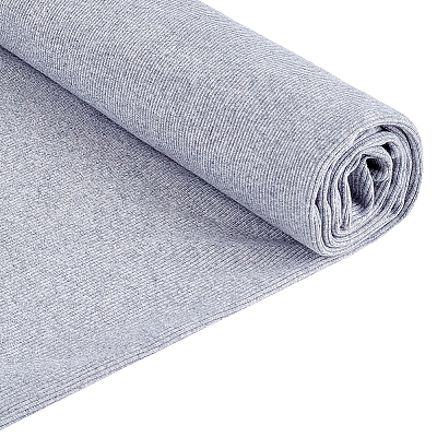 Cotton Ribbed Knit Fabric DIY-WH0622-769A-1