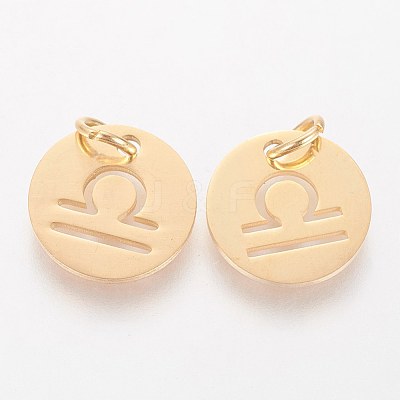 304 Stainless Steel Charms STAS-Q201-T445-7G-1