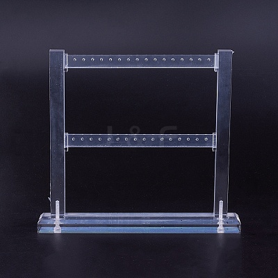 Organic Glass Earring Displays EDIS-L006-17-1