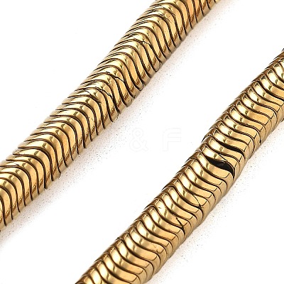 Electroplated Synthetic Non-magnetic Hematite Beads Strands G-B132-A01-01B-1