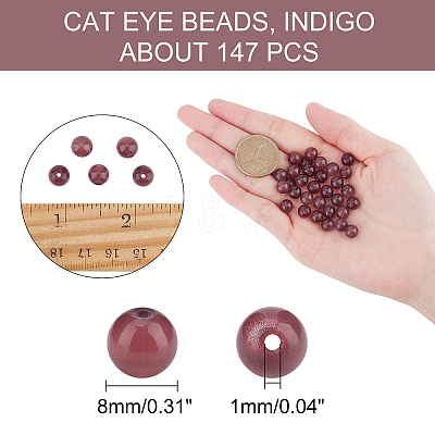 ARRICRAF Cat Eye Beads CE-AR0001-A02-1