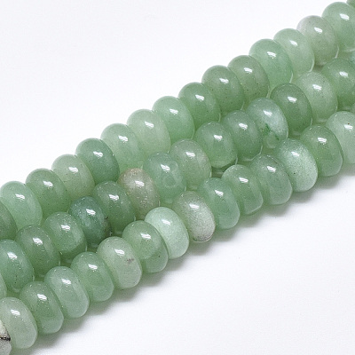 Natural Green Aventurine Beads Strands G-T122-02G-1
