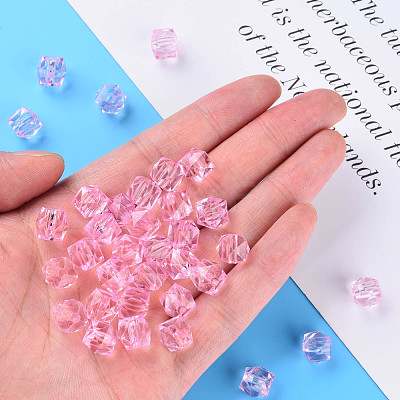 Transparent Acrylic Beads MACR-S373-51B-B09-1