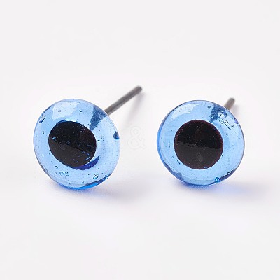 Craft Glass Doll Eyes LS-DIY-WH0020-B03-11mm-1