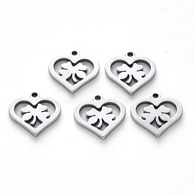 Non-Tarnish 201 Stainless Steel Charms X-STAS-N092-82-1