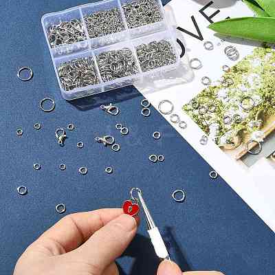 DIY Jewelry Making Findings Kit DIY-FS0009-91P-1