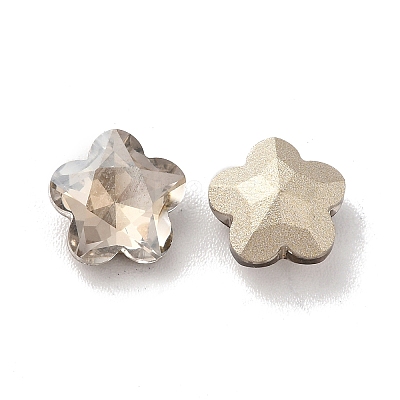 Mocha Style K9 Glass Rhinestone Cabochons RGLA-G017-02A-1