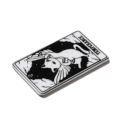 Tarot Theme Printed Acrylic Pendants MACR-G061-04O-1