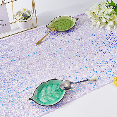 Polyester Sequin Table Runners AJEW-WH20080-48B-1