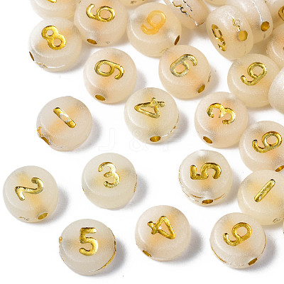 Luminous Acrylic Beads MACR-S273-66-1