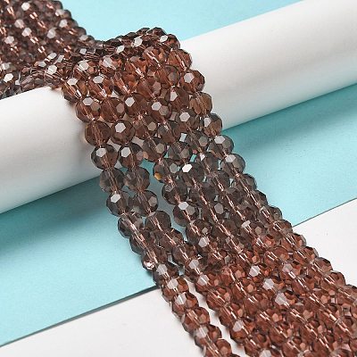 Transparent Glass Beads EGLA-A035-T8mm-D13-1