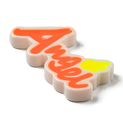 Opaque Resin Enamel Cabochons RESI-I050-01C-1