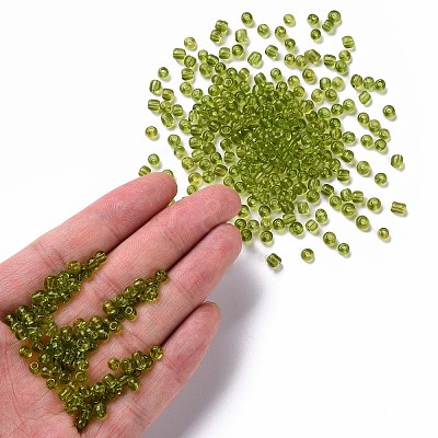 Glass Seed Beads SEED-A004-4mm-4-1