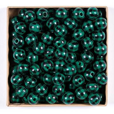 Natural Wooden Beads WOOD-WH0115-05C-1