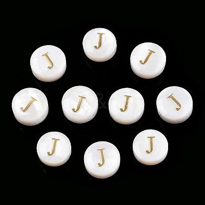 Natural Freshwater Shell Beads SHEL-N036-01J-1