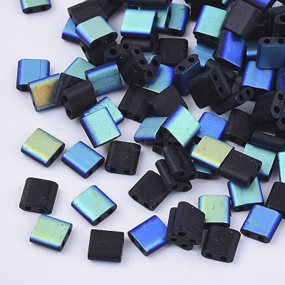 FGB 2-Hole Glass Seed Beads SEED-S031-L-049F-R-1
