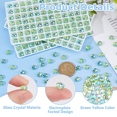 336Pcs Electroplate Glass Beads EGLA-WH0007-01B-1