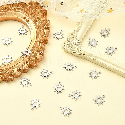 304 Stainless Steel Charms STAS-CJC0008-17P-1