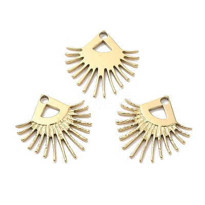 Ion Plating(IP) 316L Surgical Stainless Steel Pendants STAS-H213-74G-1