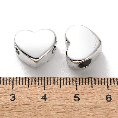Plating Opaque Acrylic European Beads AC-CBAA26B-03B-1