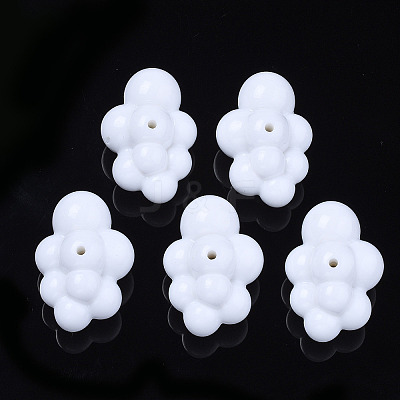 Opaque Acrylic Beads LS-X-OACR-N130-020A-B01-1