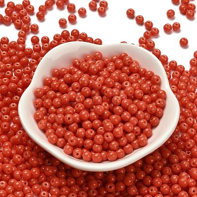 Opaque Colours Glass Seed Beads SEED-C001-02B-12-1