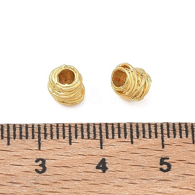 Corrugated Alloy Spacer Beads PALLOY-ZX002-47G-1