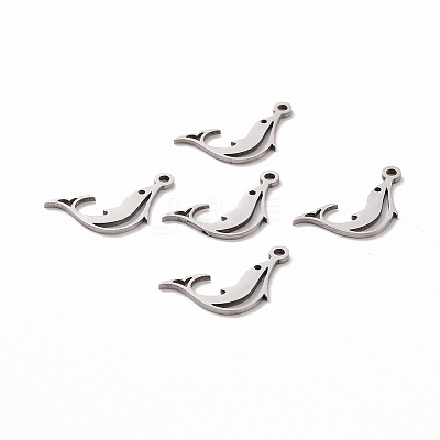 Tarnish Resistant 201 Stainless Steel Pendants STAS-S105-JN372-1-14-1