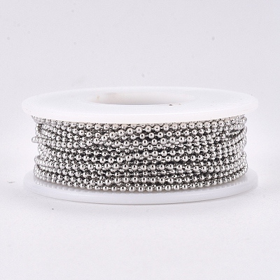 304 Stainless Steel Ball Chains CHS-F009-01A-P-1