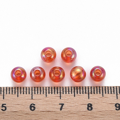 Transparent Acrylic Beads MACR-S370-B6mm-726-1