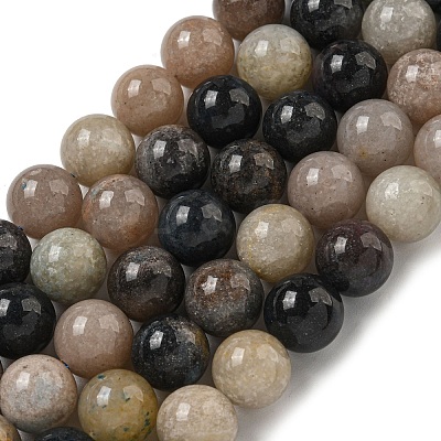 Natural Scorzalite Beads Strands G-B099-C04-04-1