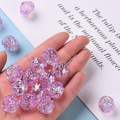 Transparent Acrylic Beads X-TACR-S154-31C-935-1