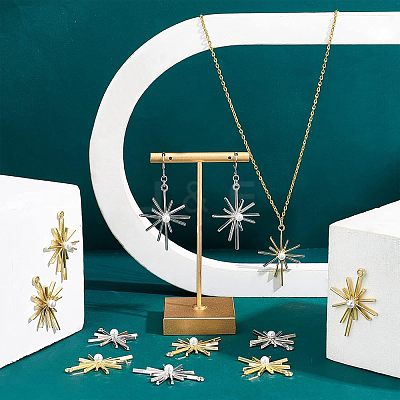 20Pcs 2 Colors Alloy Pendants FIND-FH0003-49-1
