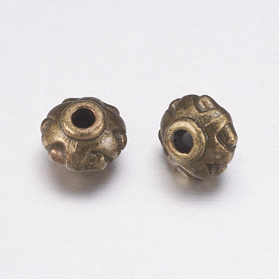 Tibetan Style Spacer Beads TIBEB-A24612-AB-FF-1