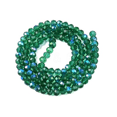 Electroplate Glass Beads Strands EGLA-A044-T4mm-L18-1