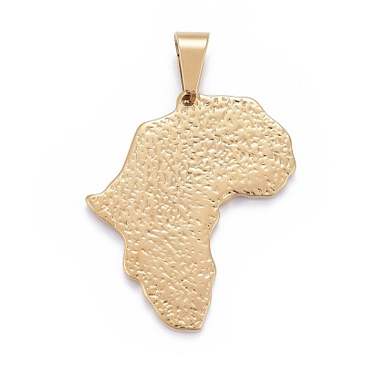 304 Stainless Steel Pendants STAS-F183-03G-1