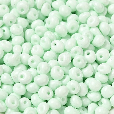 6/0 Opaque Baking Paint Glass Seed Beads X1-SEED-M012-02A-15-1