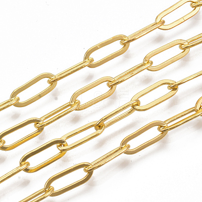 Brass Paperclip Chains CHC-S008-001B-G-1